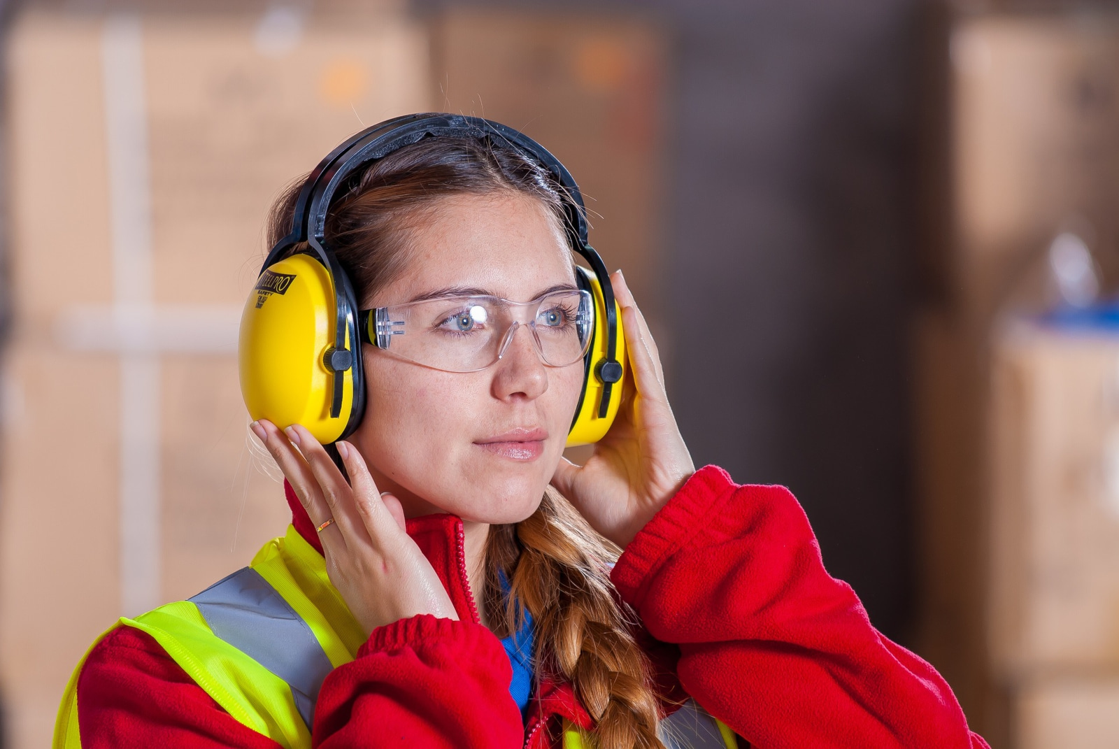 On the job ear protection