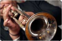 Musician trumpet hearing loss